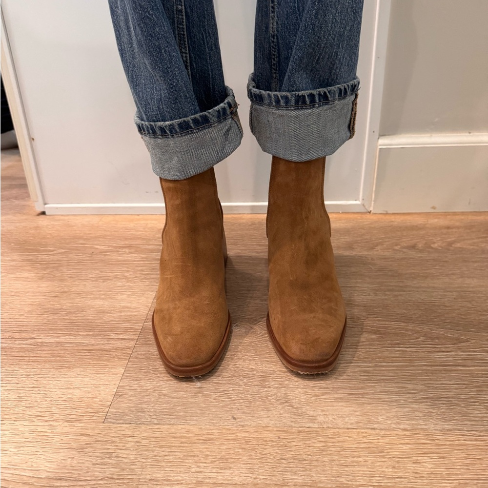 Dolce Vita Brown Ankle Boots Size 9